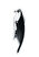 ALESSI PARROT SİYAH TİRBUŞON 3X2,5X13 CM SH