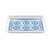 Guzzini Blues Dikdörtgen Tepsi Melamin 47,7 x 34 cm