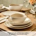 Karaca Red Carpet Earth Collection Rise 55 Parça 12 Kişilik Yemek Takımı