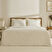 Kaşmir Home Lisa %100 Pamuk Çift Kişilik Nevresim Takımı Offwhite
