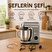 Karaca Mastermaid Chef Ultra D2000W Dijital Ekranlı Hamur Yoğurma Makinesi Galaxy Grey 7L