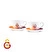 Karaca x Galatasaray Lisanslı 2 Kişilik Çay Fincan Takımı 220 ml
