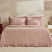 Karaca Home Branley Fırfırlı Çift Kişilik Yatak Örtüsü Takımı Pudra