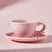 Karaca Pink Love Kahve Fincanı ve Tabağı Pembe 100 ml