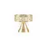 Karaca Home Arisya Dekoratif Ayaklı Çerezlik ve Sunumluk Gold 9 cm