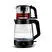 Emsan Glass Tea XL 2 in 1 Cam Çay Makinesi ve Kettle Shiny Black
