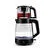 Emsan Glass Tea XL 2 in 1 Cam Çay Makinesi ve Kettle Space Gray