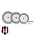 Karaca x Beşiktaş Lisanslı Forever Bone 24 Parça 6 Kişilik Yemek Takımı