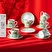 Emsan Seren New Bone 6 Kişilik Kahve Fincan Takımı 90 ml Yeşil