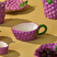 Karaca Grape Kulplu Kase 17 cm