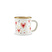 Karaca Pink Love Emaye Kupa 350 ml