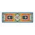 Baci Milano Dolce Far Niente Güneş Desenli Renkli Pamuklu ve Polyester Runner 48 x 150 cm