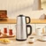 Karaca Tea Break 2 in 1 Su Isıtıcı Çelik Çay Makinesi Inox Siyah