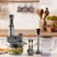 Karaca Mastermaid Prosteel Uzun Blender Ayaklı 6 Bıçaklı Cam Mutfak Robotu 2500W Galaxy Grey