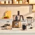 Karaca Mastermaid Power Multifunctional 10 in 1 Mutfak Robotu 2000W Walnut Brown 