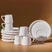 Karaca Hazan 6 Kişilik İkramlıklı Kahve Fincan Takımı 80 ml
