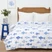 Karaca Home Fish Mavi %100 Pamuk Çift Kişilik Pike