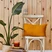 Karaca Home Tulio Desenli Kırlent 30x50 cm Hardal