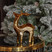 Karaca Home Deer Obje Gold 14x19cm