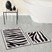 Karaca Home Zebra Siyah 2li Pamuk Banyo Paspası 60x100 cm 50x60 cm
