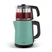 Karaca Tea Glass 2 in 1 Çelik Çay Makinesi ve Kettle Blue Mist