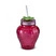 Karaca Çilek Transparent Pipetli Su Şişesi 750 Ml