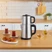 Karaca TeaBig XL 35 Çay Bardağı Kapasiteli 2 in 1 Çelik Çay Makinesi ve Su Isıtıcı Inox