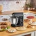 Karaca Mastermaid Chef Ultra D2000W Dijital Ekranlı Hamur Yoğurma Makinesi Matte Black 7L