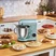 Karaca Mastermaid Chef Ultra D2000W Dijital Ekranlı Hamur Yoğurma Makinesi Tiffany 7L 