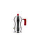 Alessi Pulcina Espresso Makinesi Mokapot 300 ml Kırmızı
