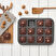 Karaca Square Brownie 12'li Kek Kalıbı