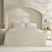 Karaca Home White Collection Viole Çift Kişilik Nevresim Takımı Beyaz