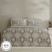 Karaca Home Chain %100 Pamuk 120 Tel Çift Kişilik Saten Nevresim Takımı Gri