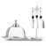 Jumbo Alula Sunum Seti Silver