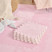 Kaşmir Halı Puzzle Mat Pudra Pembe 30x30 cm