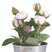 Karaca Home Erengül Pembe Metal Saksı 14x20 cm Ha4643pk