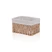 The Mia Cesta Hasır Organizer Sepet Naturel 26x18x16 Cm