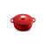 Voeux Kitchenware L'amour Kırmızı Derin Döküm Tencere 24 Cm