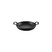 Voeux Kitchenware Elegance Siyah Yuvarlak Döküm Sahan Ve Ahşap Nihale 22 Cm