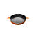 Voeux Kitchenware Amusant Turuncu Döküm Yuvarlak Izgara Tava 30 Cm