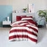 Cozy Home festive Tek Kişilik Lastikli Çarşaflı Nevresim Takımı Jolly Kırmızı