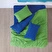 Cozy Home Popping Colors Çift Kişilik Lastikli Çarşaflı Nevresim Takımı Sage Yeşil-Mavi