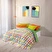 Cozy Home Popping Colors Çift Kişilik Lastikli Çarşaflı Nevresim Takımı Hype Yeşil