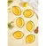 Lora Bianca Citrus 6'lı Limon Formlu Cam Mini Çerez/meyve/meze Kasesi Seti