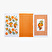 Green Black Orange 3'lü Mutfak Havlu Seti Baskılı 40x60