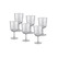 The Mia Steamy Ayaklı Bardak 6lı Set 330 Ml