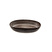 Jumbo Twin Smoked Kayık Tabak 20 cm