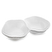 Jumbo Maris Melamin 2 Bölmeli Beyaz Servis Kase 32.6x24.6x7.1 cm