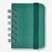Flying Tiger Copenhagen Mini Yeşil Elastik Kapaklı Çizgisiz Not Defteri