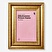Flying Tiger Copenhagen Altın Rengi Çerçeve 10 cm x 15 cm